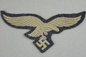 Standard Luftwaffe embroidered breast eagle
