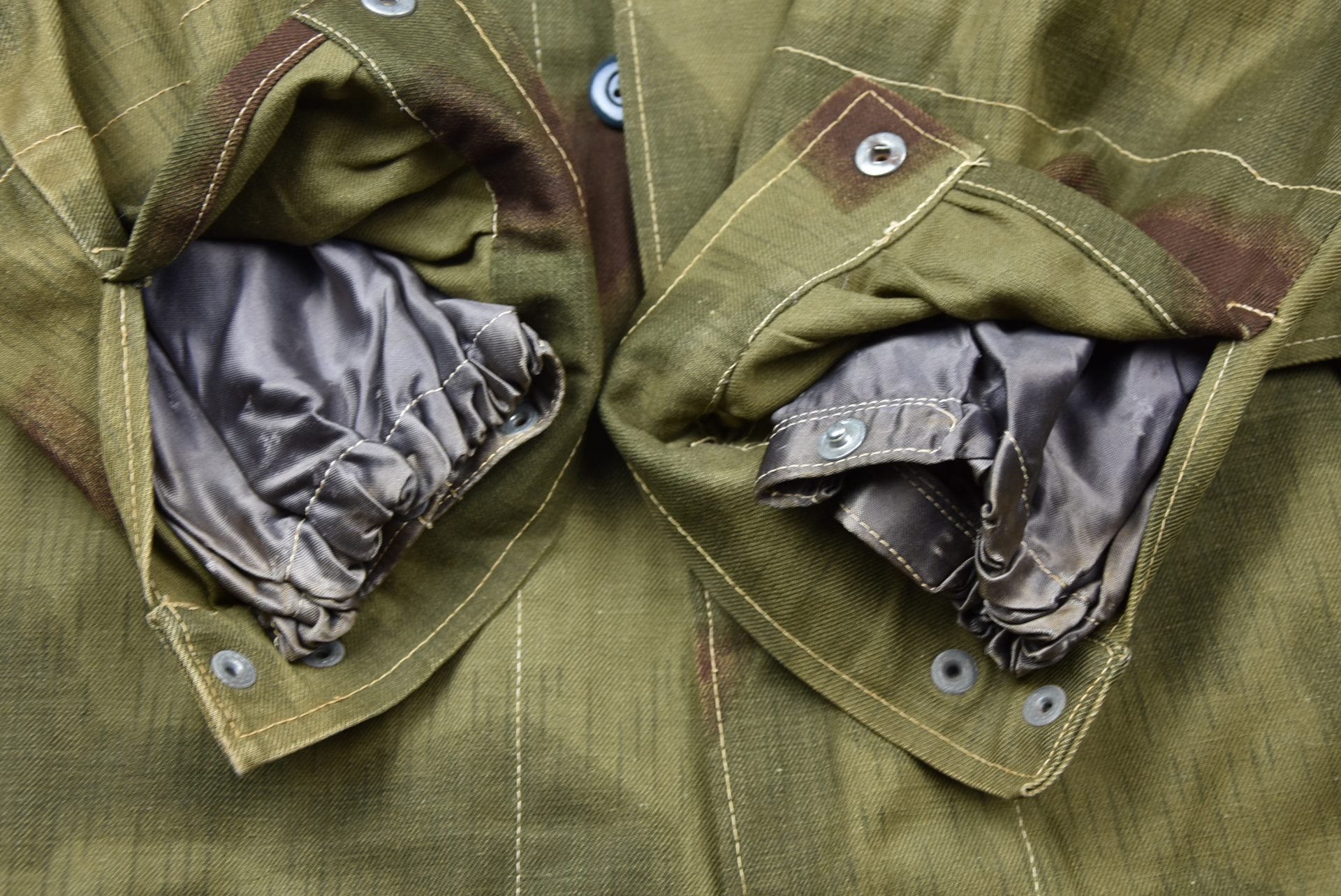 MINT Luftwaffe paratrooper jump smock 'Fallschirmjäger knochensack' in Sumpftarn 1944 — image 14