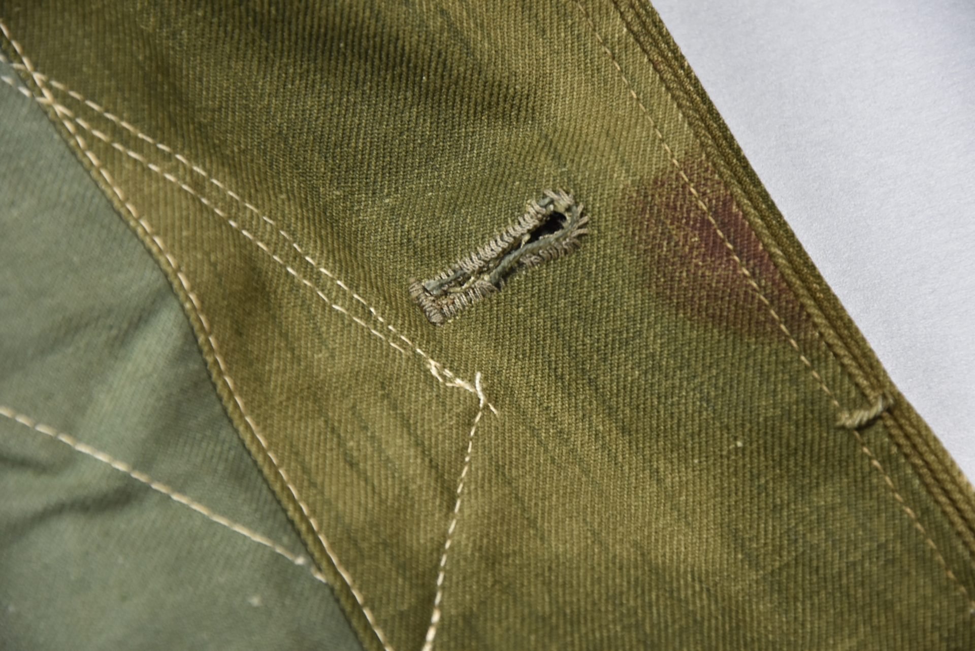 MINT Luftwaffe paratrooper jump smock 'Fallschirmjäger knochensack' in Sumpftarn 1944 — image 25