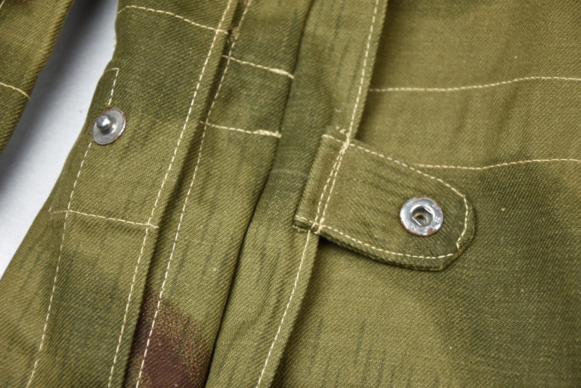 MINT Luftwaffe paratrooper jump smock 'Fallschirmjäger knochensack' in Sumpftarn 1944 — image 33