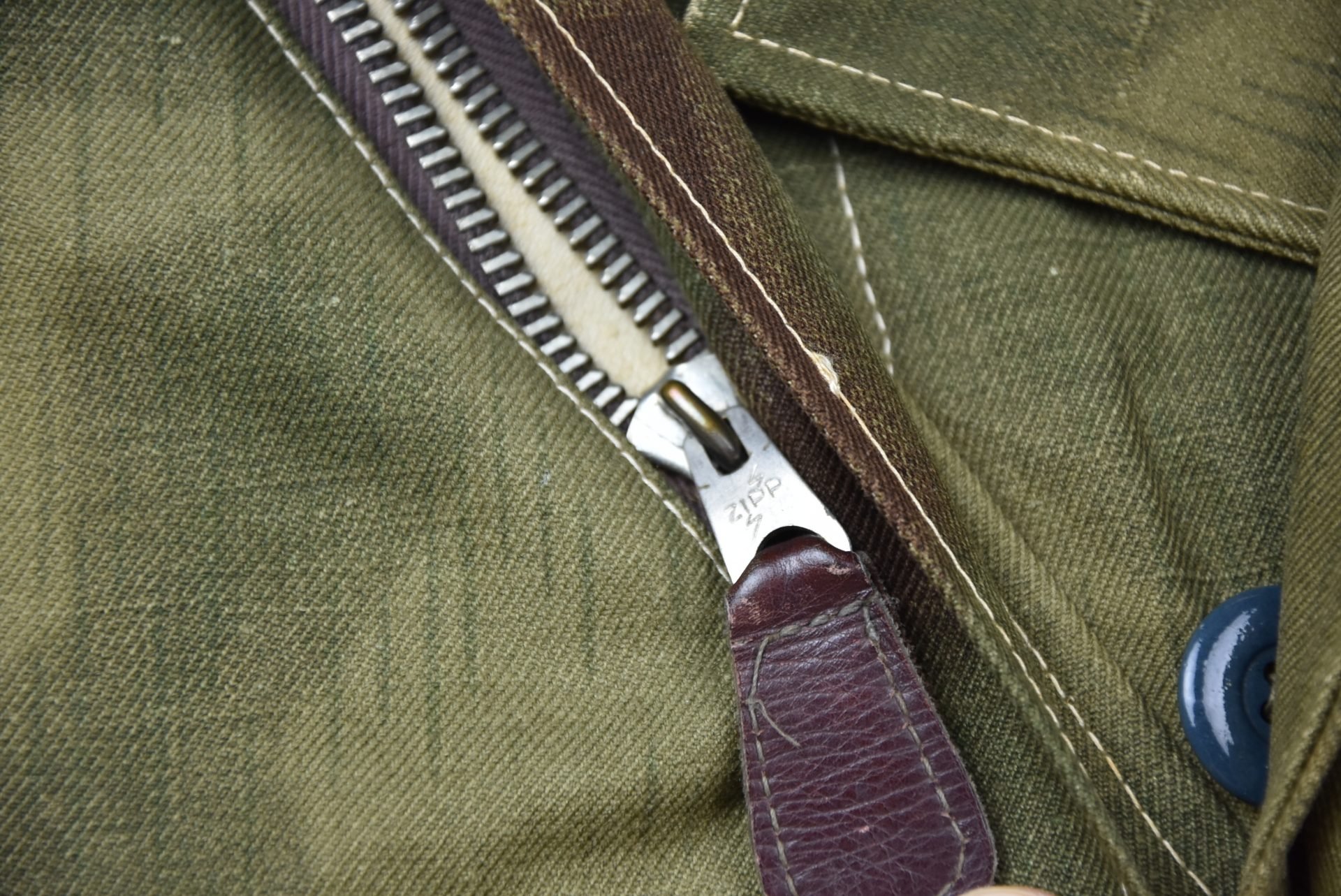 MINT Luftwaffe paratrooper jump smock 'Fallschirmjäger knochensack' in Sumpftarn 1944 — image 6