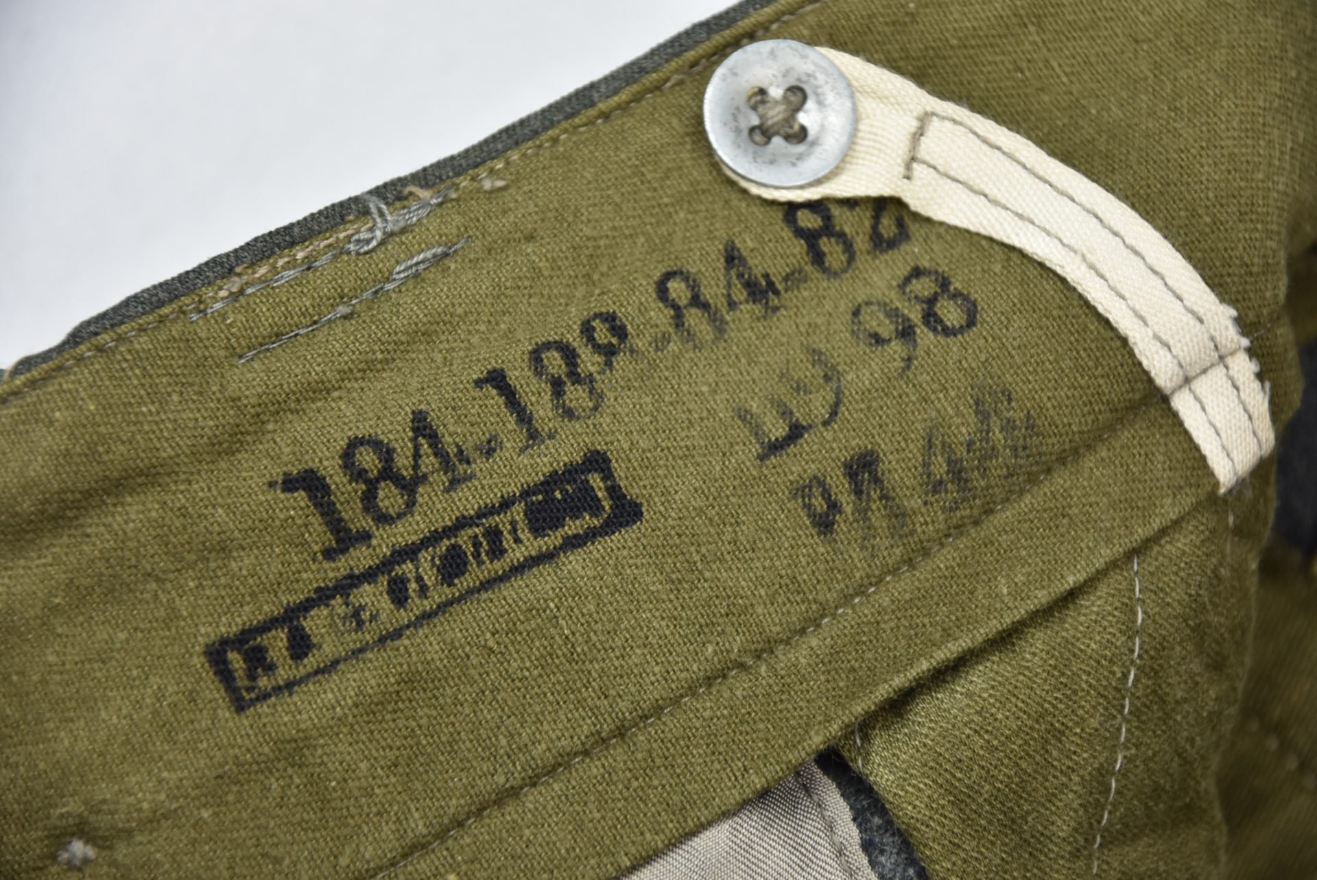 Wehrmacht/Waffen-SS M43 combat trousers with RBNr. 1944 — image 11