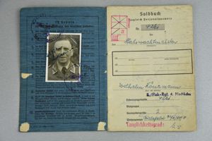 Luftwaffe Soldbuch Flak-Rgt. 4 EK1, EK2, Kvk, ….