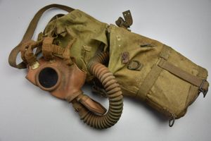 Locally found and named M1931 ABBL Belgian WW2 gas mask …