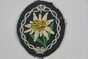 Gebirgsjäger Edelweiss sleeve badge