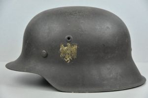 M42 army single decal steel helmet NS66