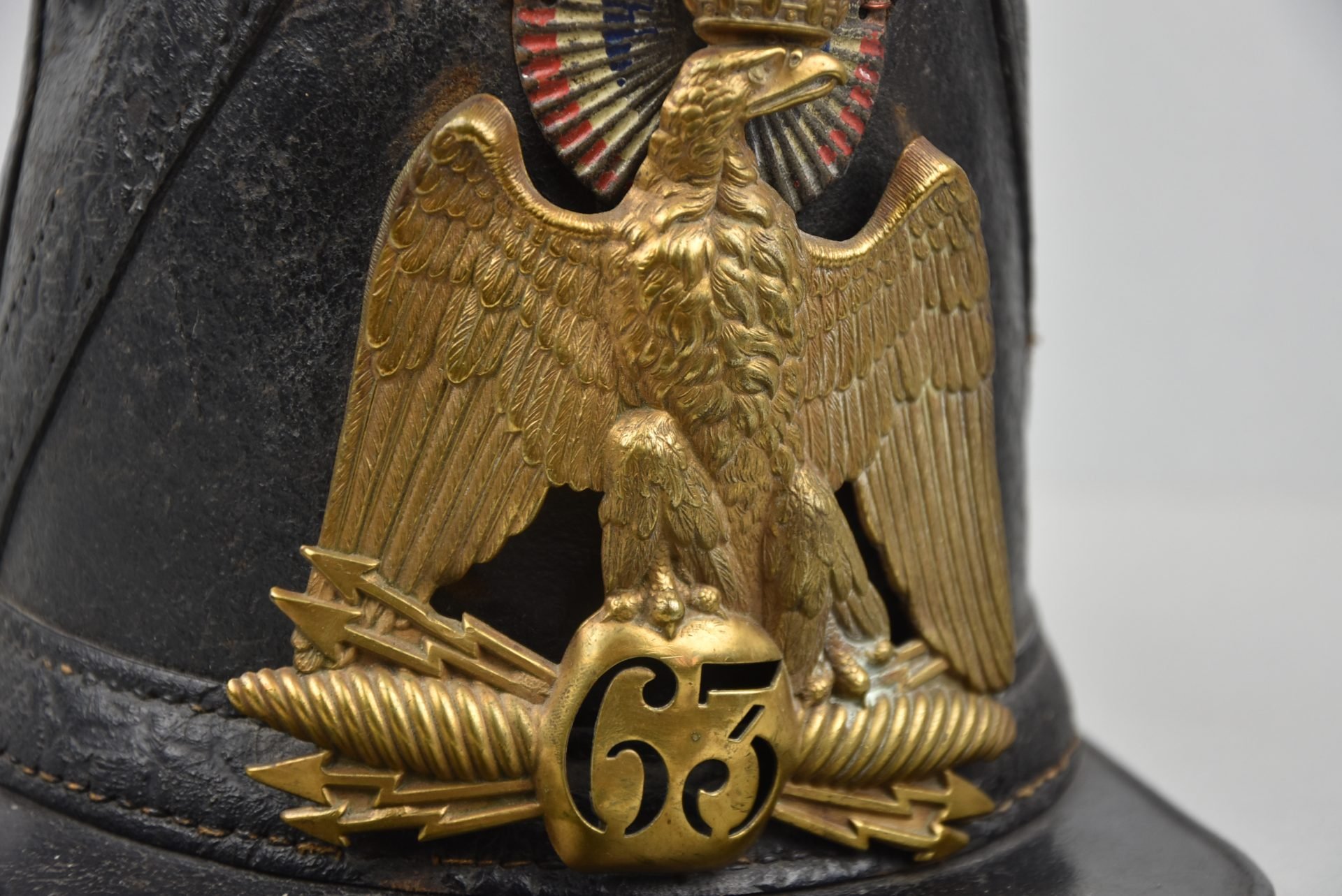 French Shako M1860 second empire National Garde — image 5