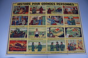 28. SS-Freiwilligen-Panzergrenadier-Division 'Wallonien' recruitment poster 60 x 80