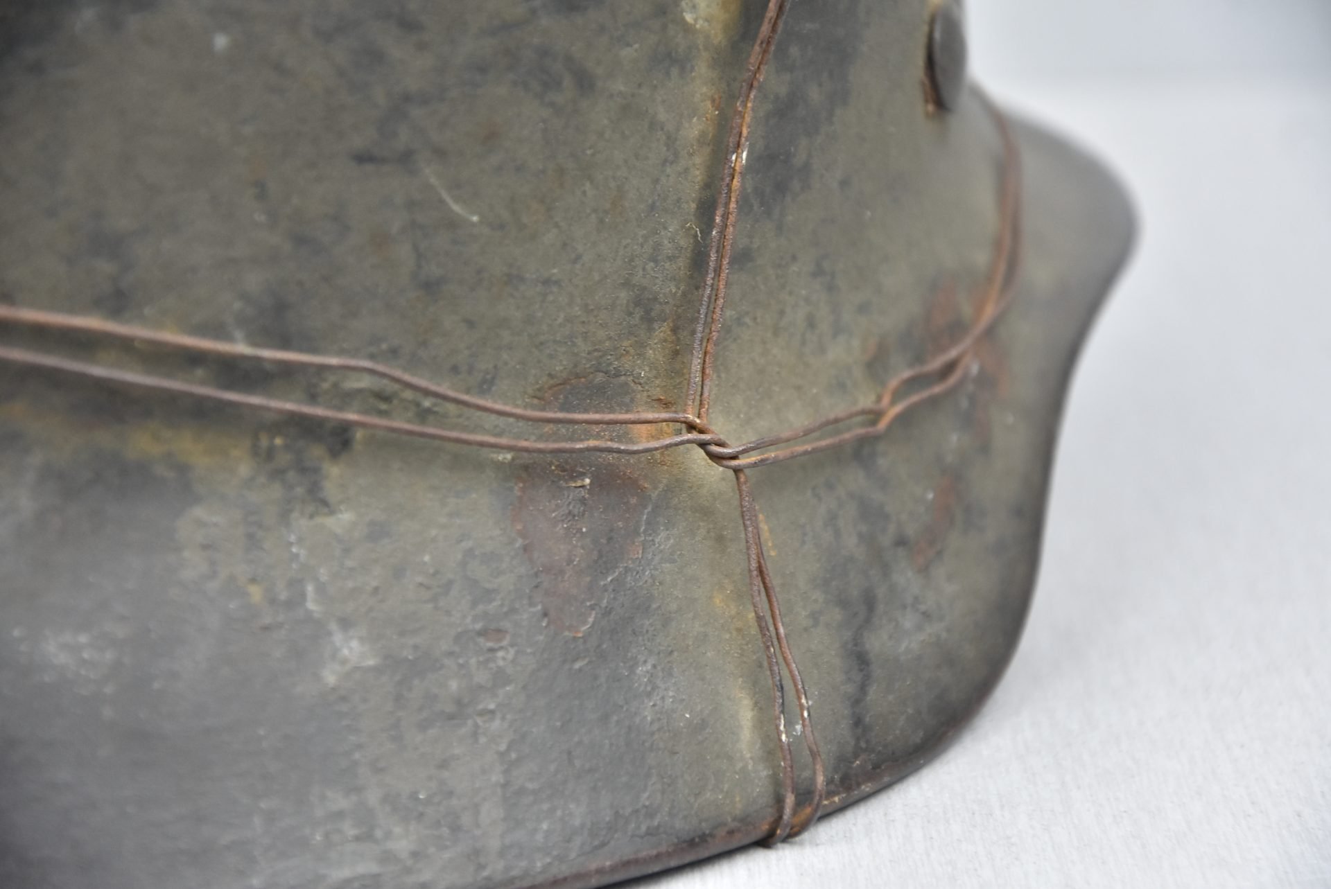 M35 army (Heer) camouflage with wire steel helmet — image 11