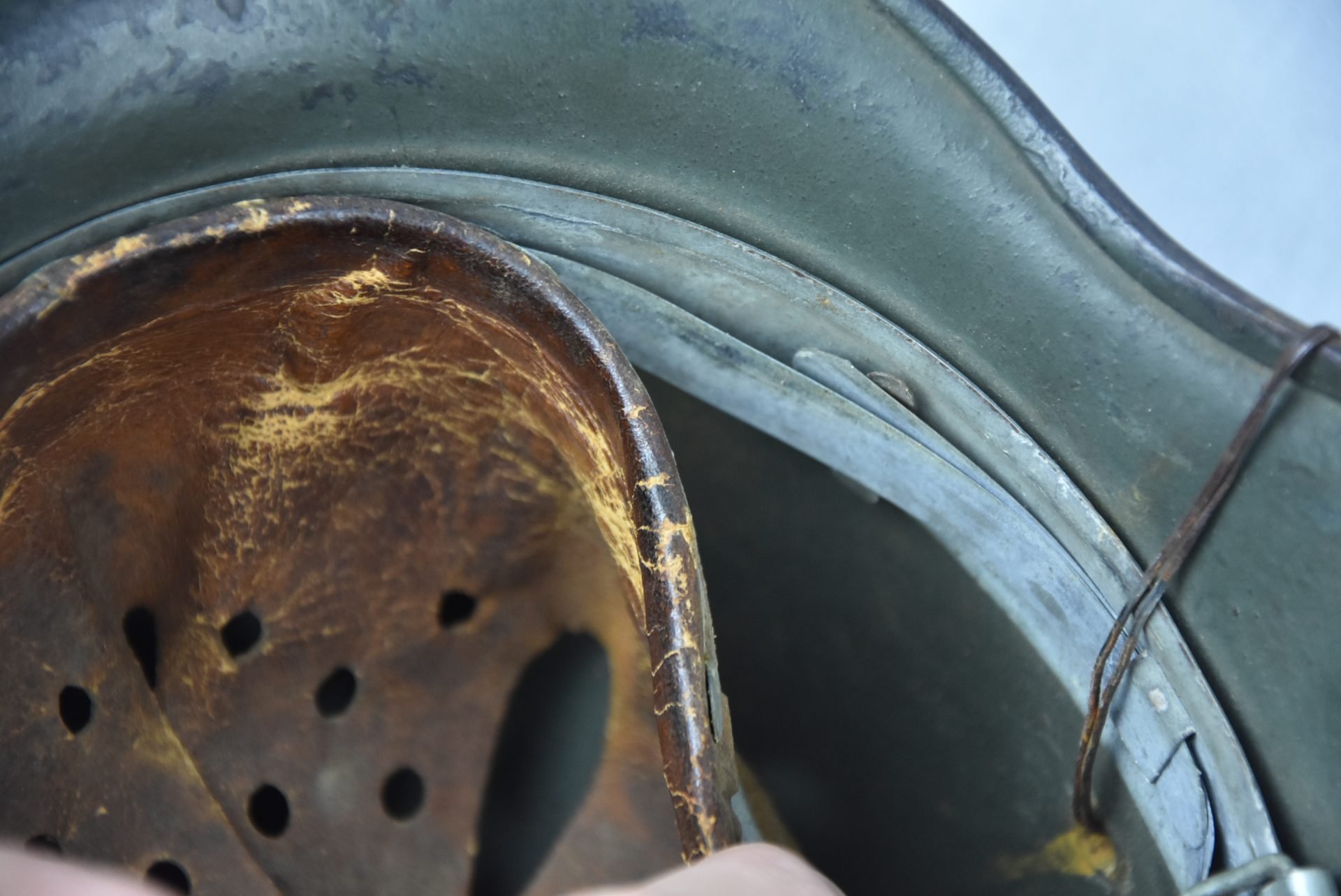 M35 army (Heer) camouflage with wire steel helmet — image 24