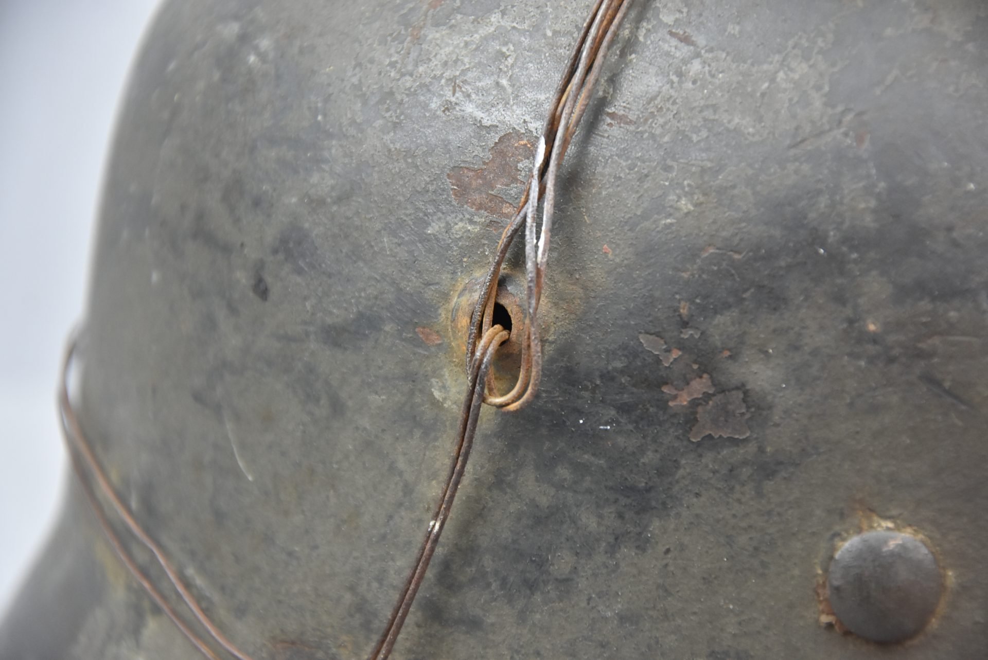 M35 army (Heer) camouflage with wire steel helmet — image 9