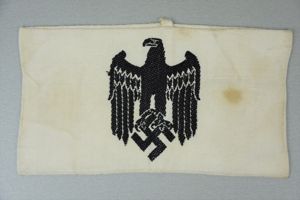 Army recruitment armband 'BeVo-weave' variant