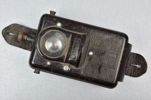 Wehrmacht bakelite flash light by Berker with morse code