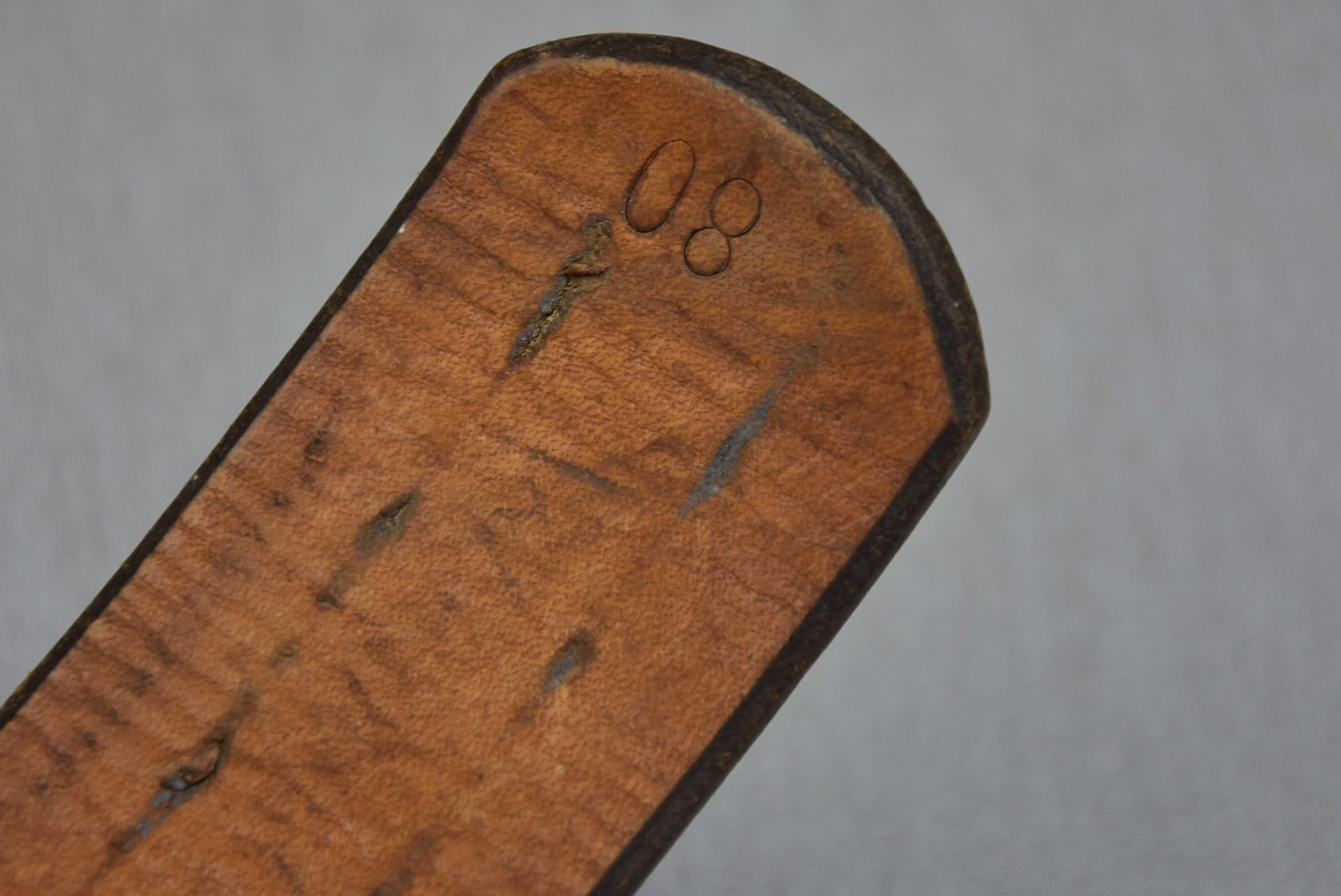 Early choclate brown Luftwaffe equipment belt — image 5