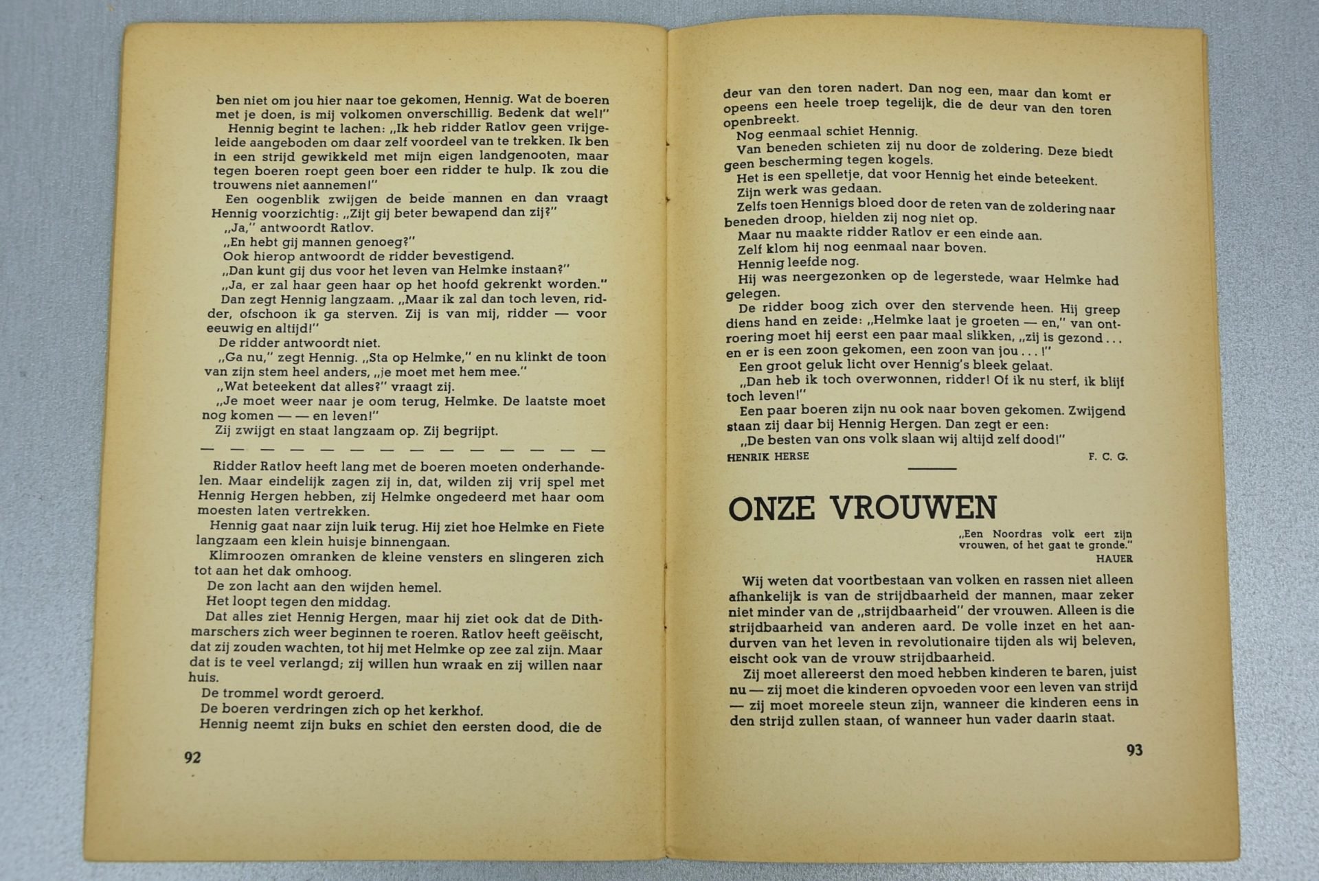 Dutch Germaansche SS 'Vormingsbladen' March 1943 nr.3 — image 6