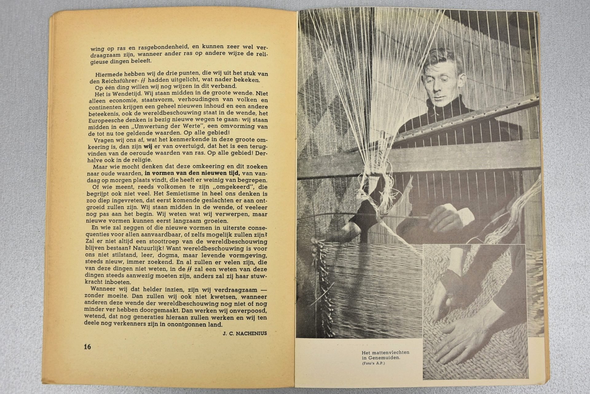 Dutch Germaansche SS 'Vormingsbladen' January 1943 nr.1 — image 4