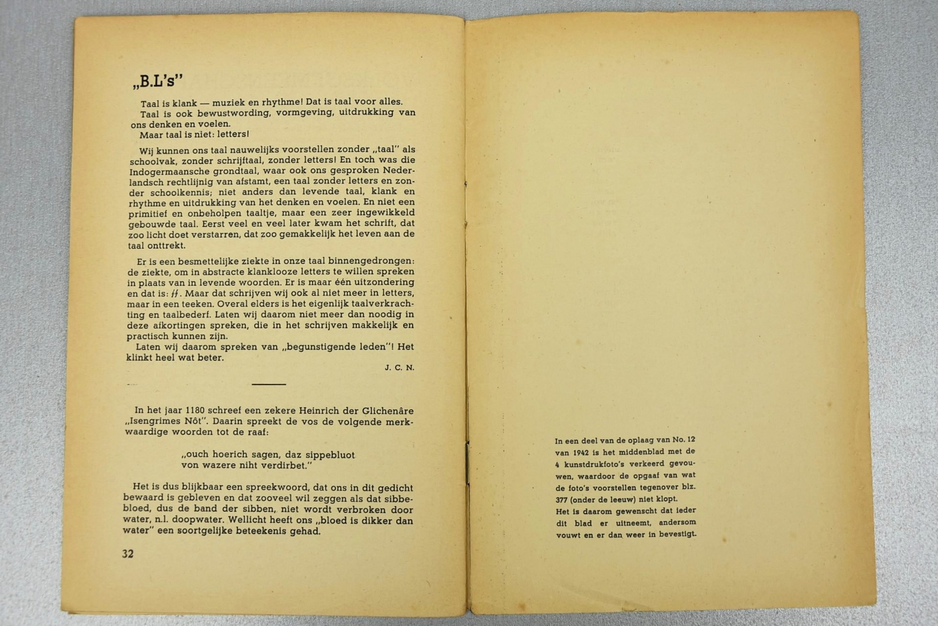 Dutch Germaansche SS 'Vormingsbladen' January 1943 nr.1 — image 7