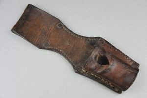 WW2 M1895 Bulgarian leather bayonet frog 1940