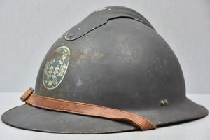 M31 collaboration Walloon/Flemish Guard reissued Adrian helmet