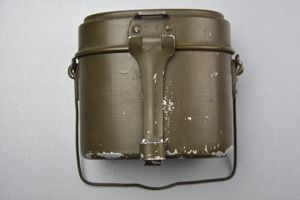 Wehrmacht M31 aluminum mess kit by 'G&CL' 1943