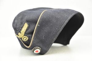 Kriegsmarine naval officer overseas cap
