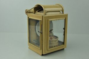 Wehrmacht lantern in tan colored einheitsfarbe 43 by nkv