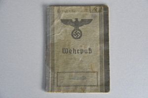 Luftwaffe Wehrpass of an oberserver with many entries from Holland, …