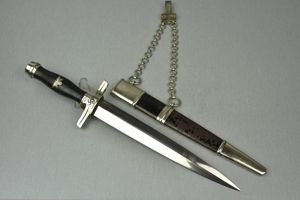 RARE Postschutz dagger by P. Weyersberg & Co.