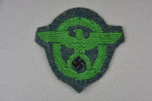Schutzpolizei sleeve eagle