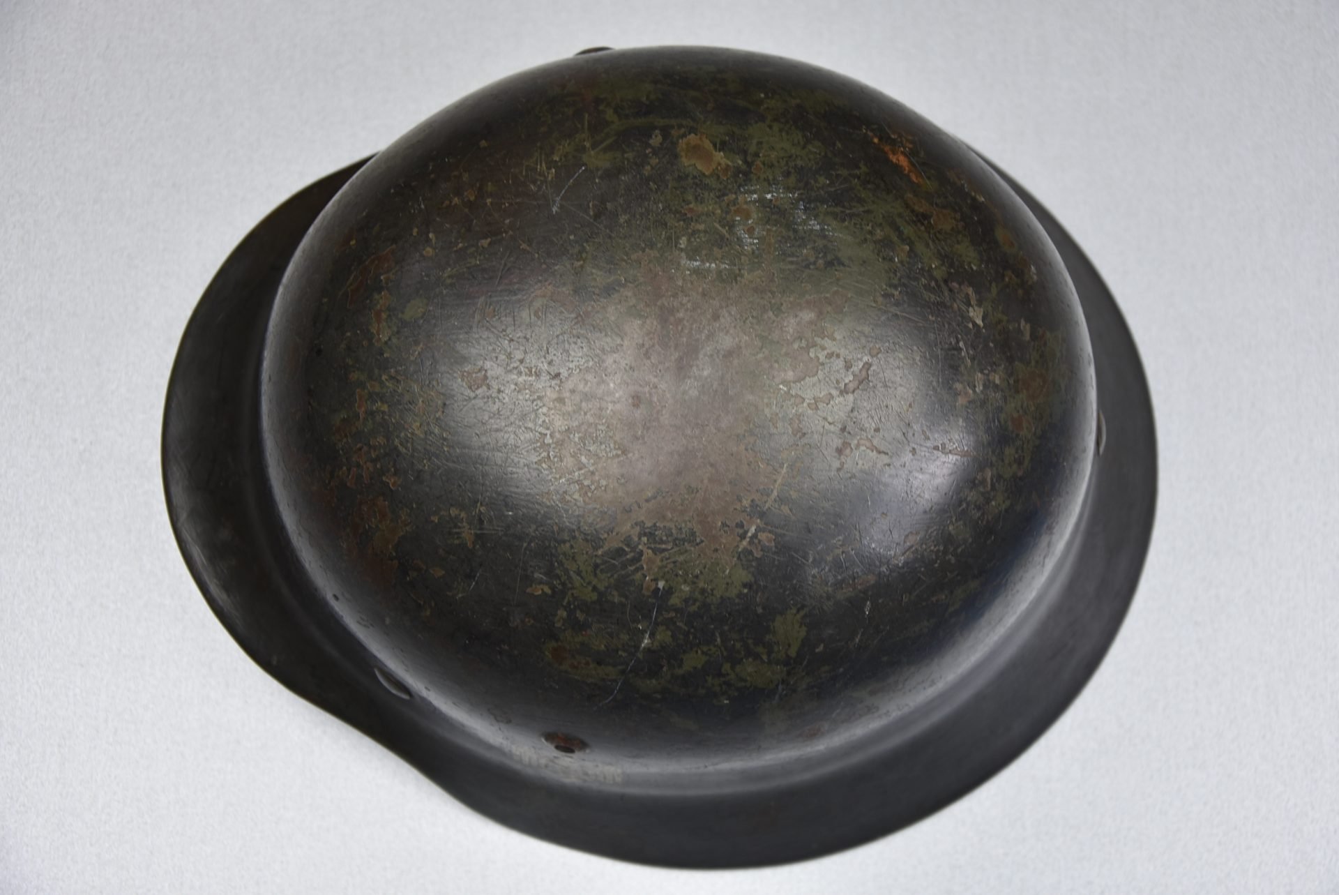 M35 Heer ex-double decal 'overpaint' steel helmet SE68 1937 — image 8