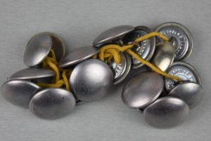 18 20mm WW1 German Feldbluse buttons