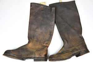 WW2 Russian leather officers boots