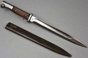 German WW1 M1884/98 bayonet by Erfurt 1915