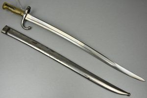 French M1866 'Chassepot' sword bayonet by St. Etienne 1873 matching …