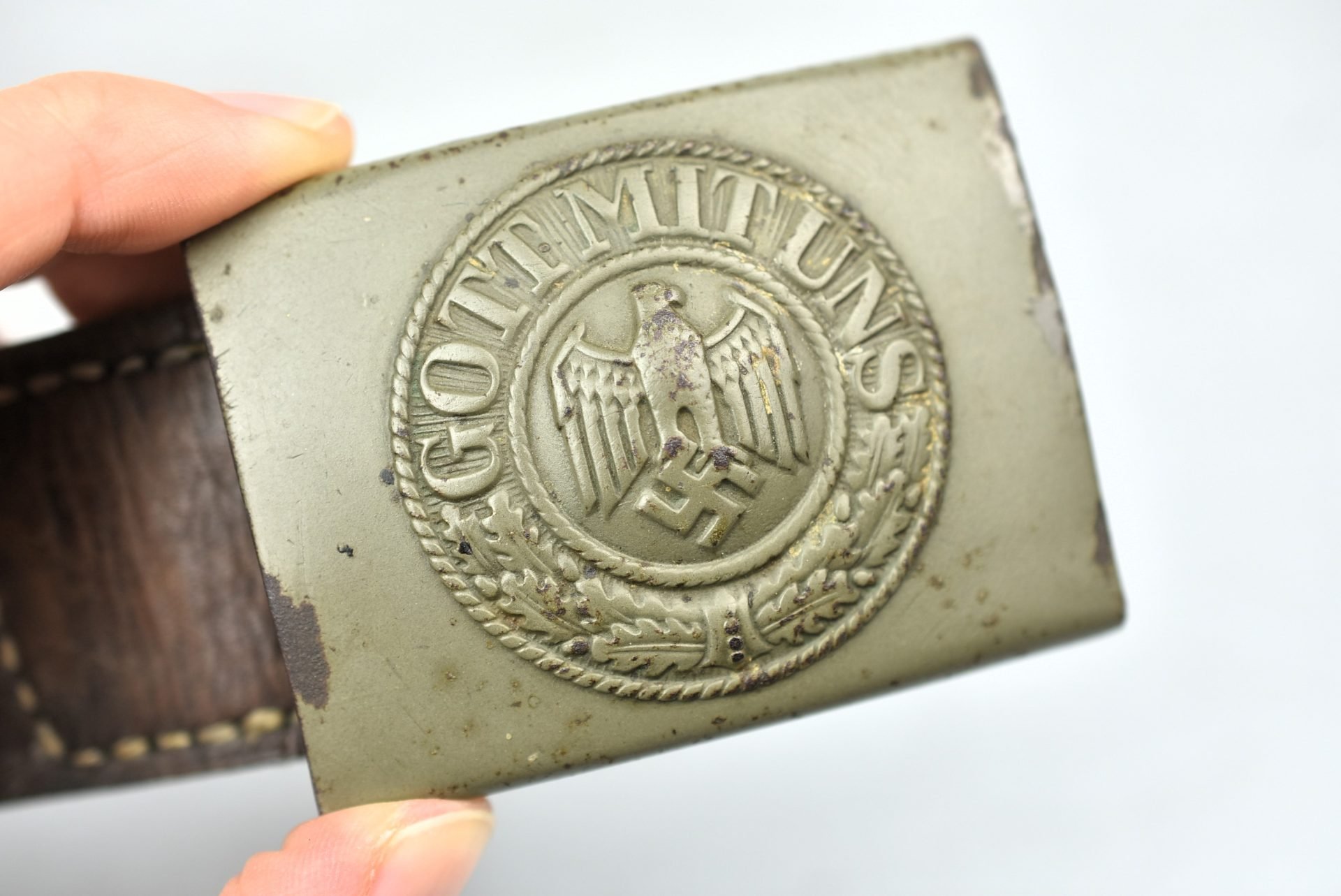 Army (Heer) belt buckle by Dr. Franke & Co 1940 — image 2