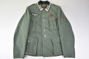 M36 army (Heer) Feldbluse for Unteroffizier with Krim Shield