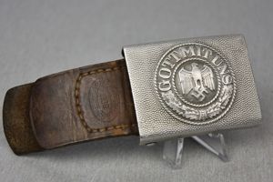 RARE army (Heer) aluminum belt buckle by Klein & Quenzer …