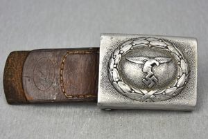 Early Luftwaffe buckle by R. Sieper & Söhne 1937 LBA …
