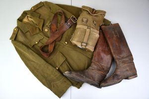 WW2 Belgian officer uniform grouping '1e Linie'