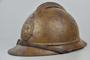 WW1 M1915 Belgian Adrian helmet