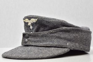 M43 Luftwaffe field cap 'Einheitsfeldmütze' with RBNr. 1943
