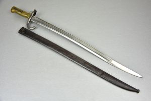 French M1866 'Chassepot' sword bayonet by St. Etienne 1871