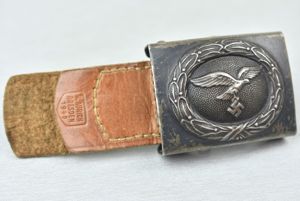 Luftwaffe belt buckle by Hermann Aurich 1940