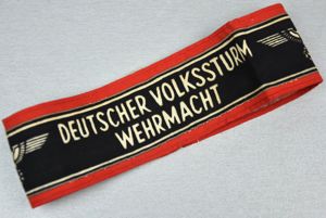 Deutscher Volkssturm Wehrmacht armband