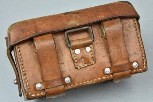 Wehrmacht 'Sanitäter' medic pouch left side by K. Bollmann 1938