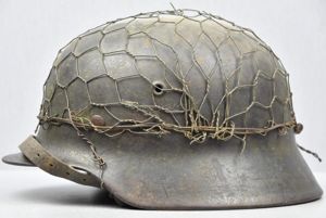 M42 Luftwaffe single decal two tone camouflage half basket chicken …