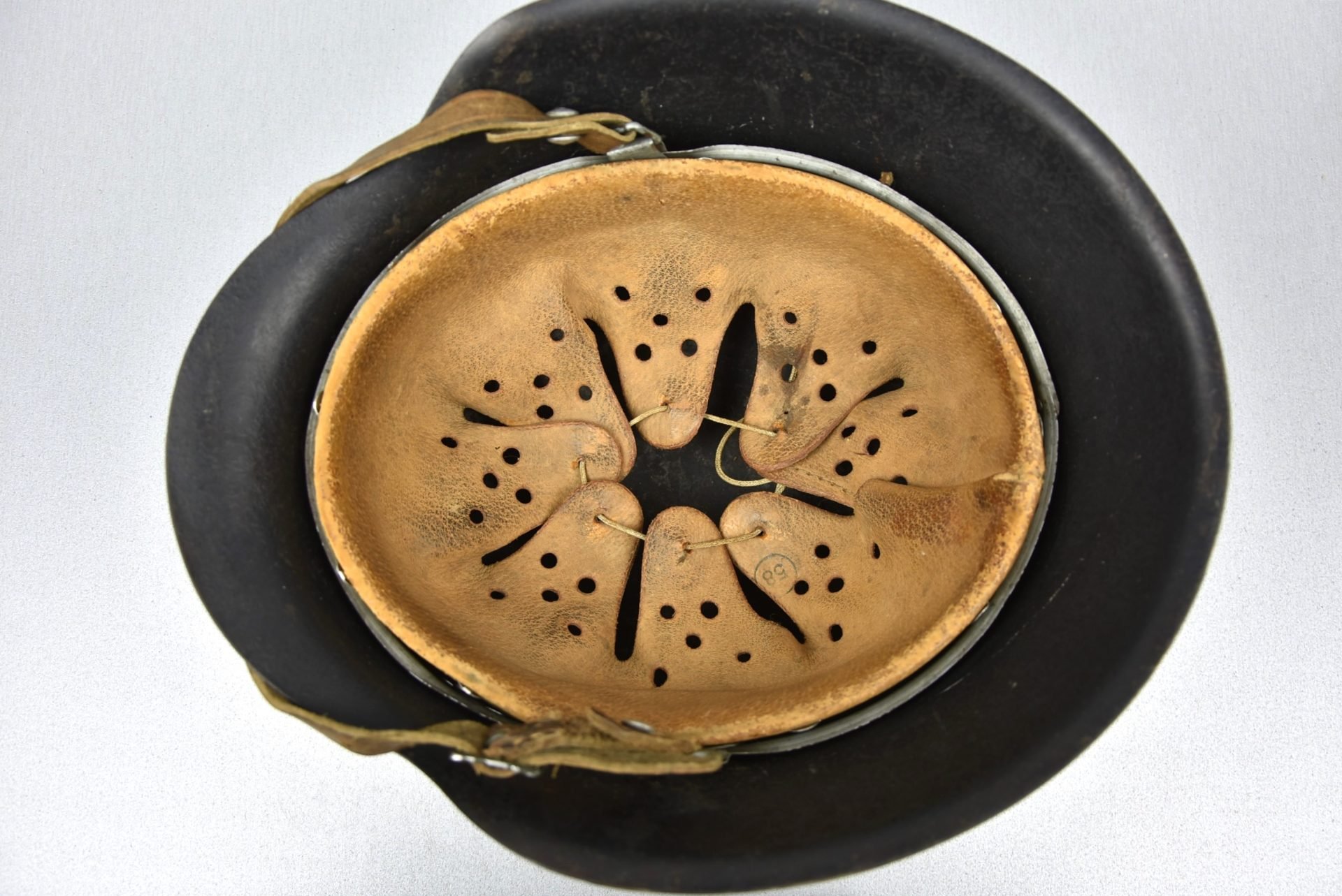 M42 Luftwaffe single decal steel helmet ET66 1942 — image 10