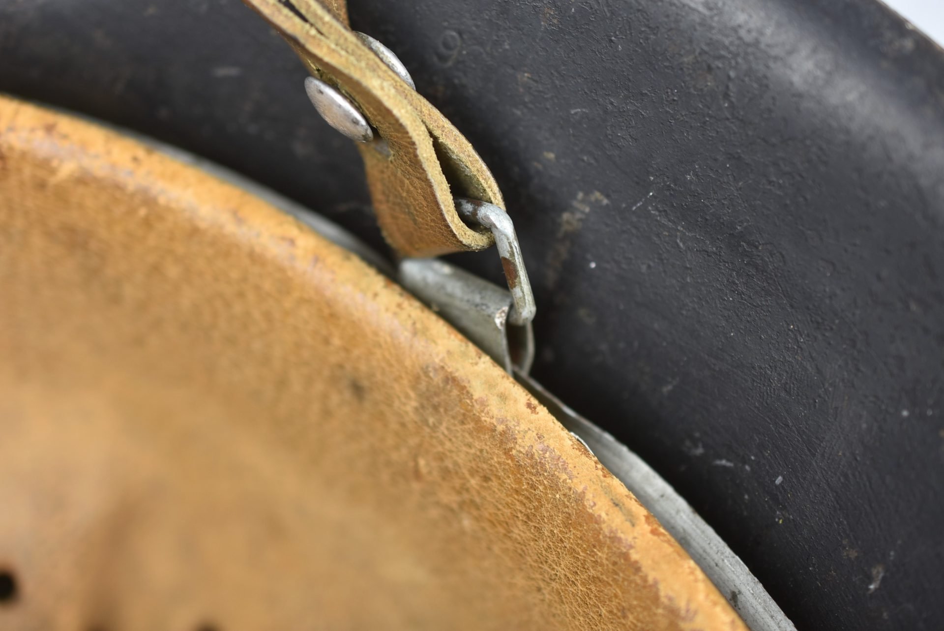 M42 Luftwaffe single decal steel helmet ET66 1942 — image 18