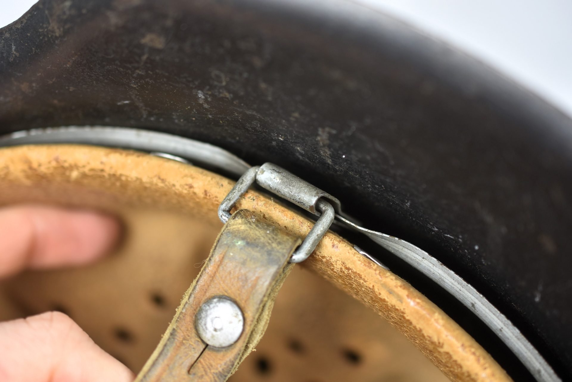 M42 Luftwaffe single decal steel helmet ET66 1942 — image 19
