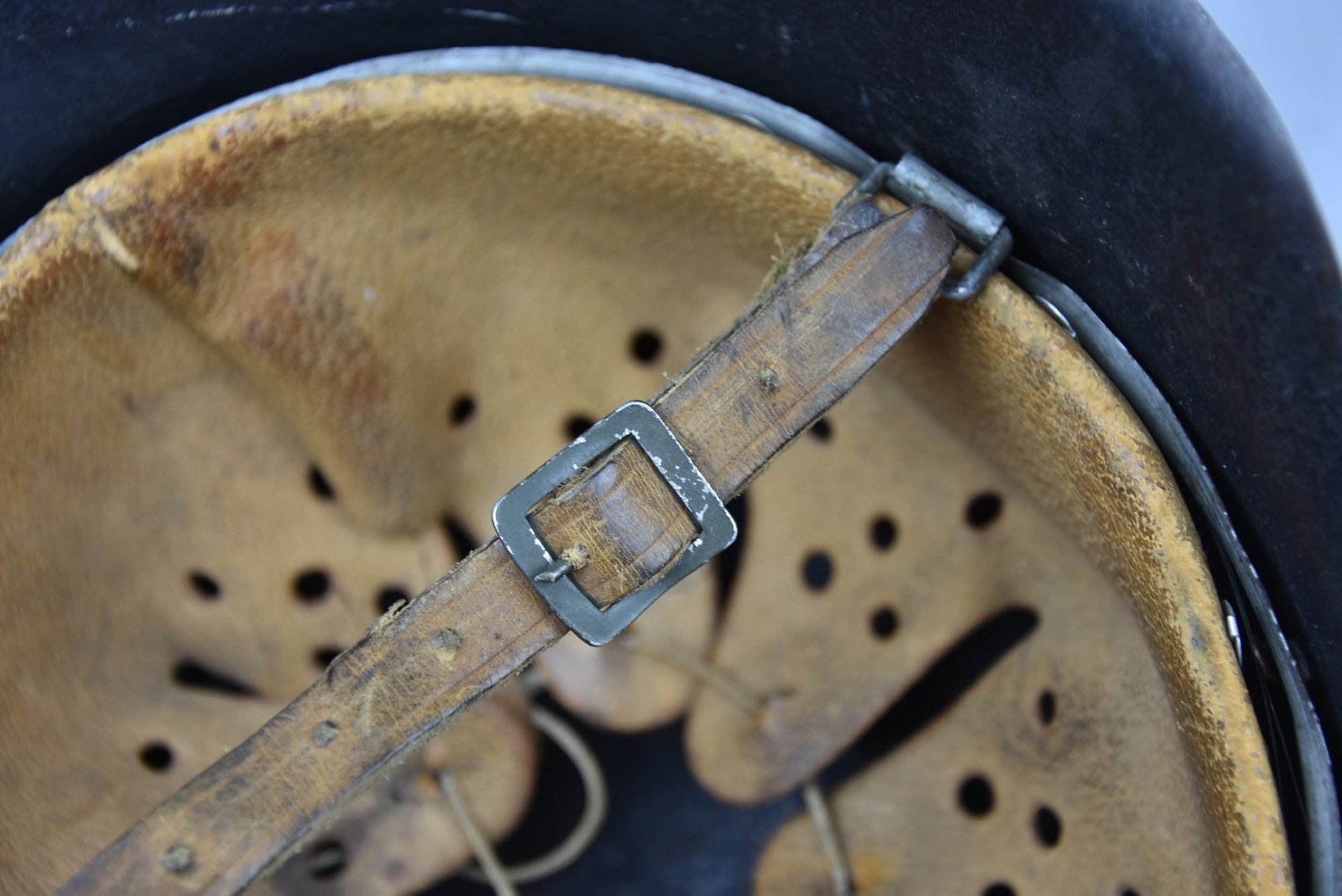 M42 Luftwaffe single decal steel helmet ET66 1942 — image 23